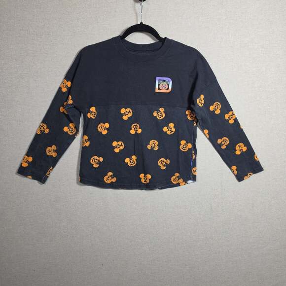 Spirit Jersey Other - Disney Glow in the dark Halloween Mickey Pumpkins Spirit Jersey Black girls L